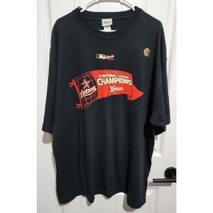 Houston Astros national league Champions world series vintage 2005 shirt 2XL LEE